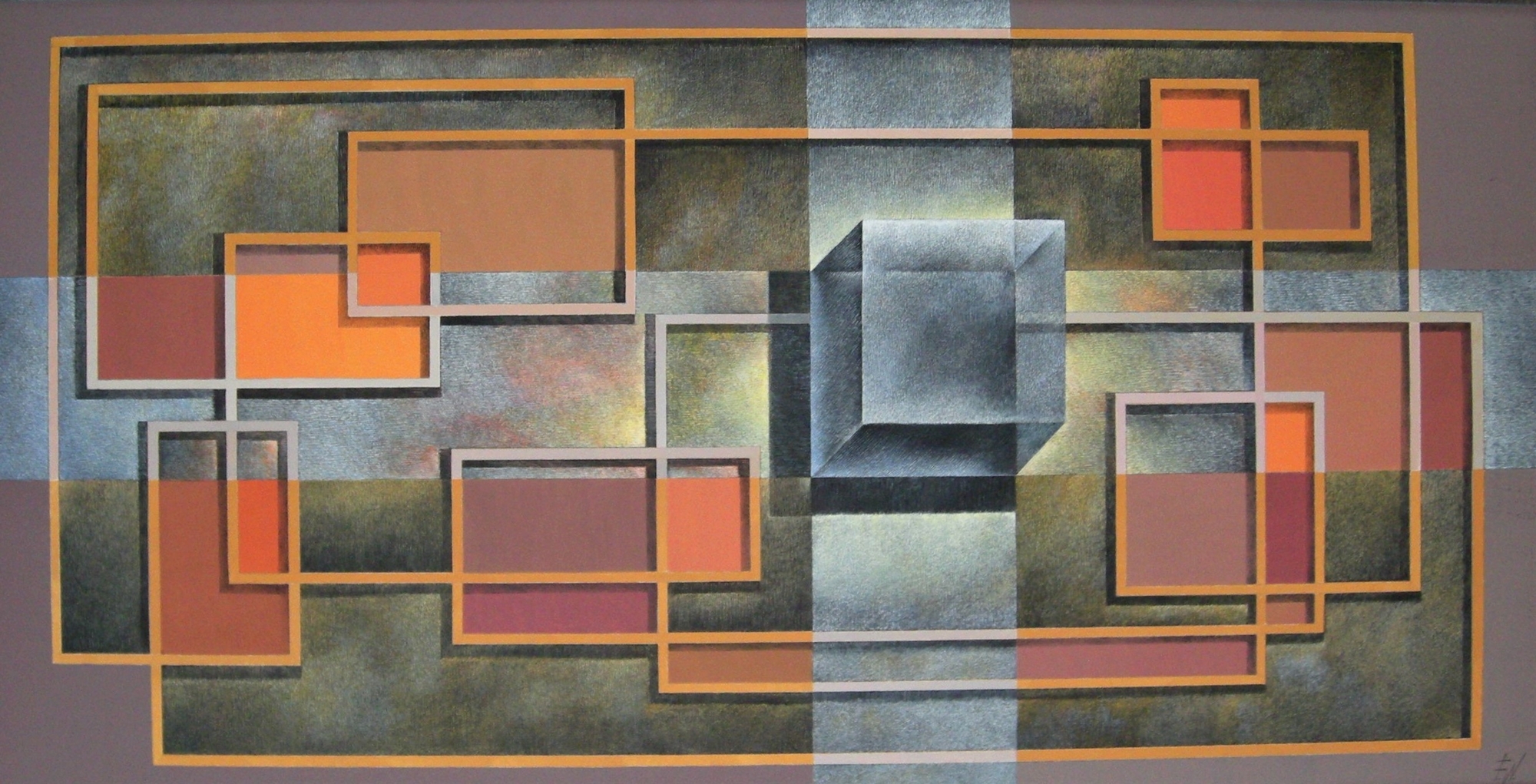 Freda Wadsworth - Platonic Solid I: The Cube